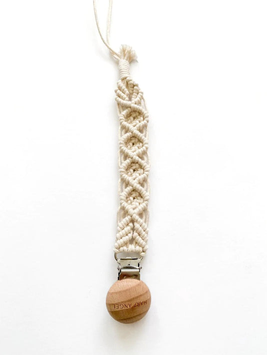 Pacifier Clip Macrame