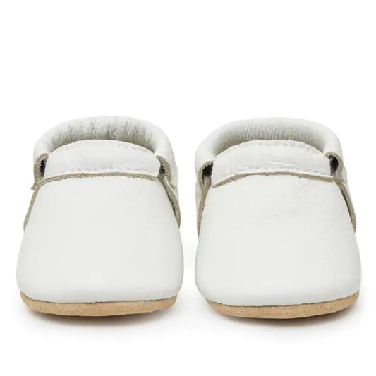 Seashell Fringeless Moccasins