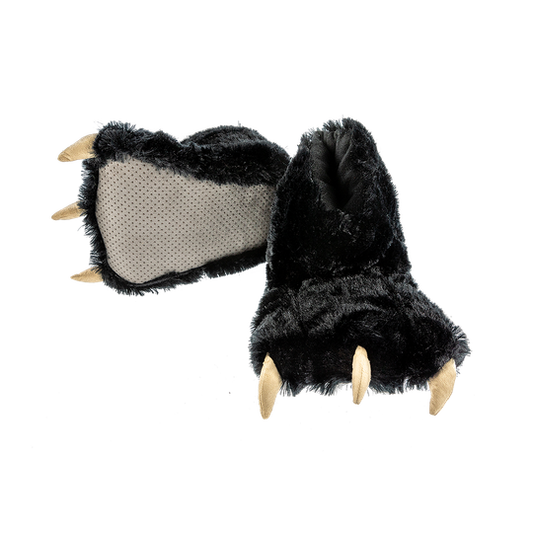 Black Bear Paw Slipper