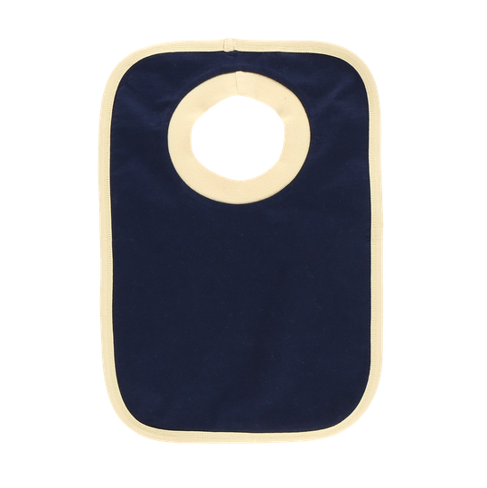 Moosey Eater Blue Boy Bib