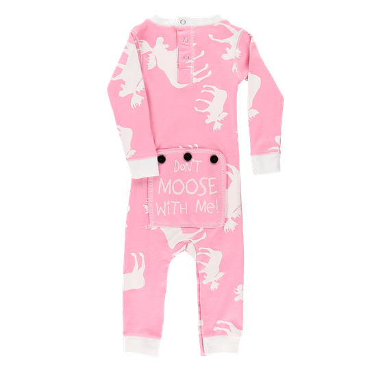 Classic Moose Pink Infant Flapjack