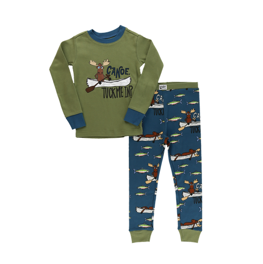 Canoe Tuck Me In Kid PJ Set