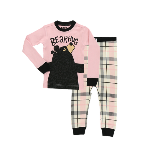 Bear Hug Pink PJ Set