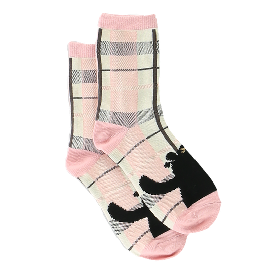 Bear Hug Pink Kid Sock