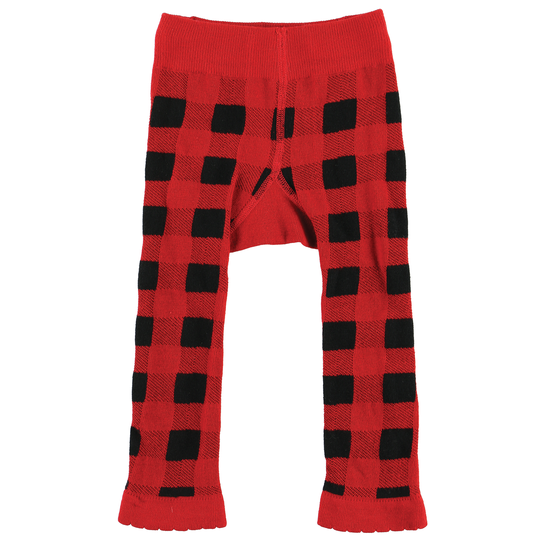 Bear Plaid Infant Legging