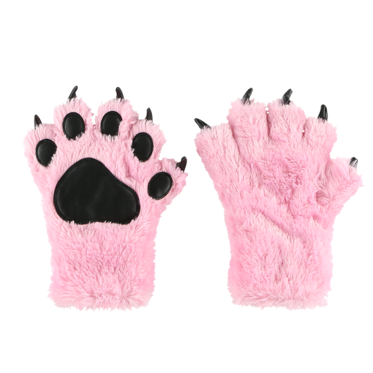 Pink Paw Mitts Toddler