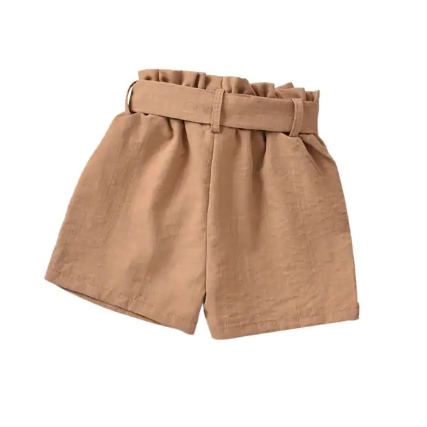 Pull on shorts ~ Camel