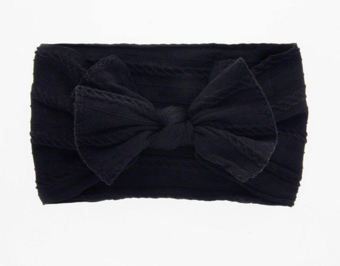 Nylon Knit Head Wrap Headband